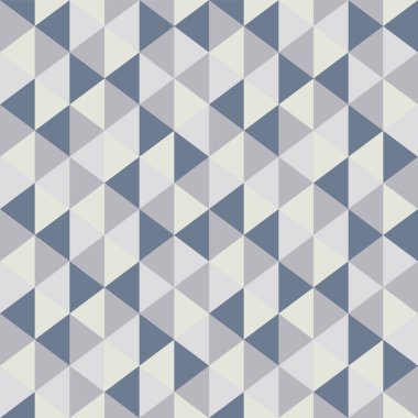 Pastel Üçgen Kusursuz Vektör Kalıbı Arkaplanı  