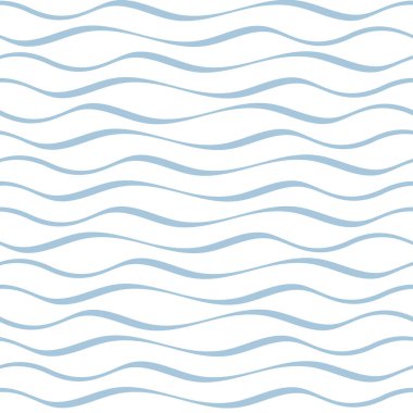 Sorunsuz soyut mavi dalgalar desen