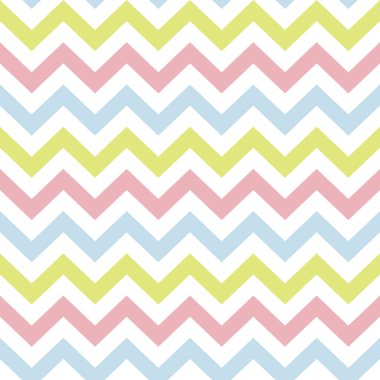 Kusursuz Sembol Zigzag Desen Vektörü