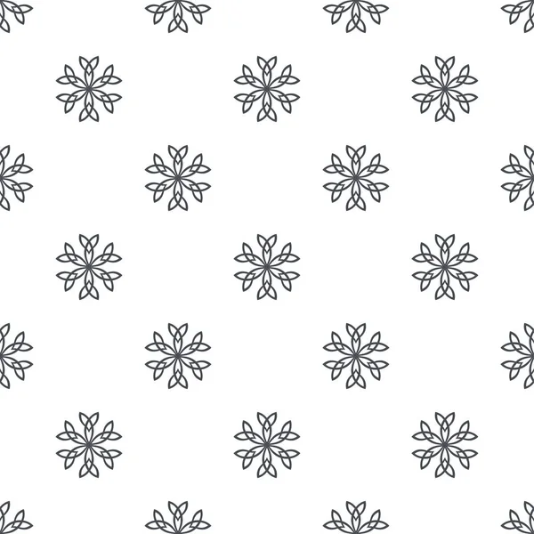 Winter Naadloze Patroon Achtergrond Vector Illustratie — Stockvector