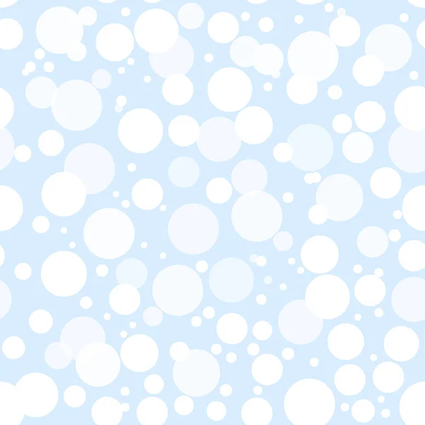 Bubble Seamless Pattern Background — Stock Vector
