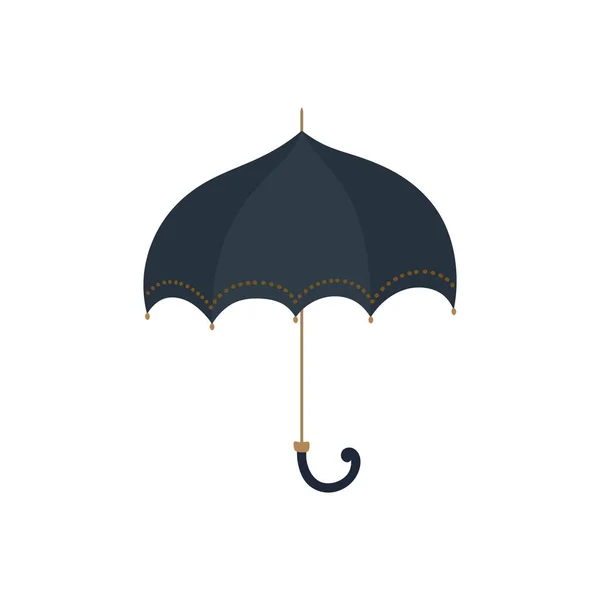 Umbrella Icon Isolated White Background — Stock Vector