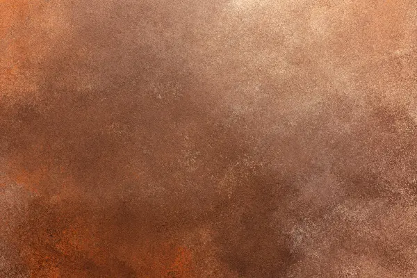 İnce bir dokusu olan soyut kırmızı paslı kahverengi arkaplan, kopyalama alanı ve zarif tasarım elemanları, üst görünüm ve kopyalama alanı için mükemmel