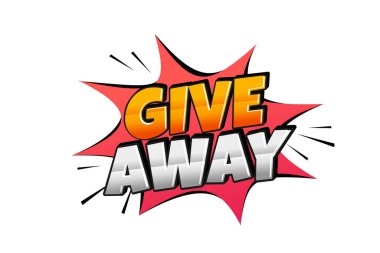 Bilgilendirme metni tasarımı. Çizgi roman efektli tipografi biçimi