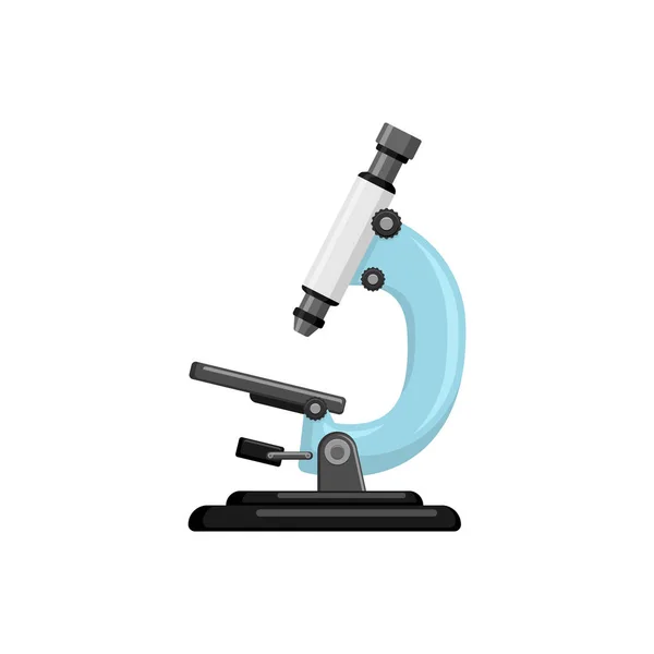 stock vector Microscope vector illustration in flat style design