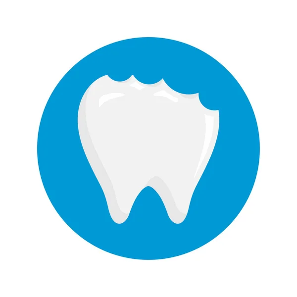 Зуб Порожнини Векторні Ілюстрації Символ Значка Зубного Болю — стоковий вектор