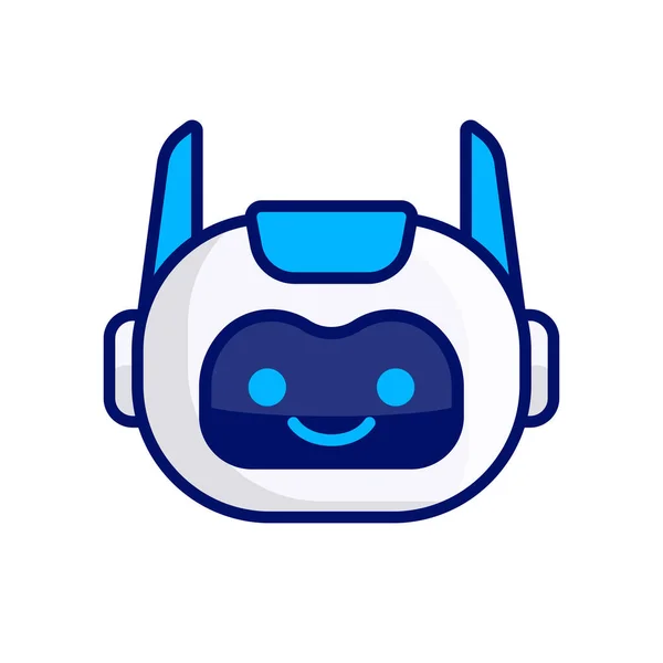 Robot Head Avatar Vector Design Diseño Iconos Cabeza Robot Dibujos — Vector de stock