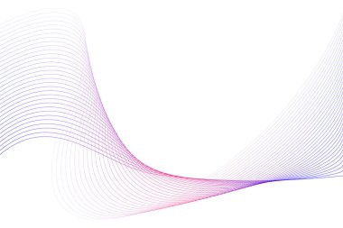 Soyut akış dalga çizgileri arka plan. Fütürist teknoloji ve bilim temalı arka plan
