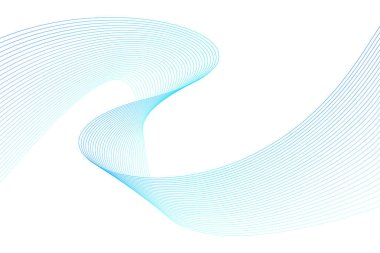 Soyut akış dalga çizgileri arka plan. Fütürist teknoloji ve bilim temalı arka plan