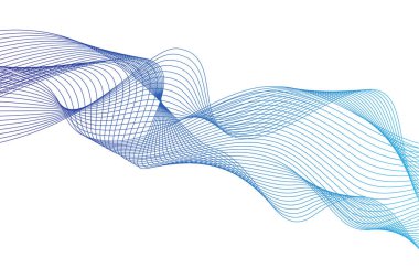 Soyut düzgün eğimli akış dalga çizgileri arkaplanı.
