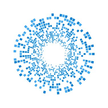 Müzik ses dalgası çember vektör simgesini eşitle