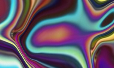 Holographic grainy texture background