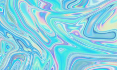 Wave holographic grainy texture background