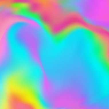 Hologram texture Wave Design Colorful Gradient Background