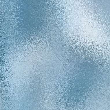Metallic blue foil texture background 