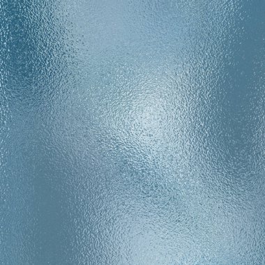 Metallic blue foil texture background 