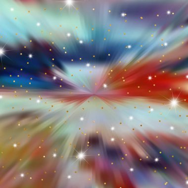 Yıldızlı ve noktalı soyut arkaplan