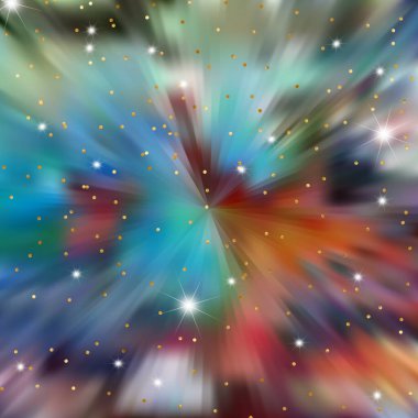 Renkli ışıklarla soyut arkaplan