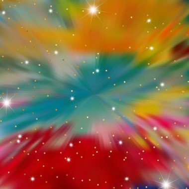 Renkli ışıklarla soyut arkaplan