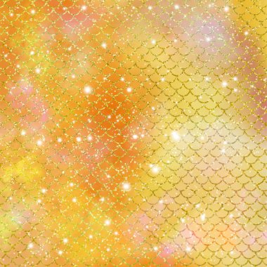 Geometrik desenli soyut arkaplan, parlak parıltı efektini ölçer.