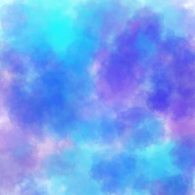 abstract blue color watercolor texture background