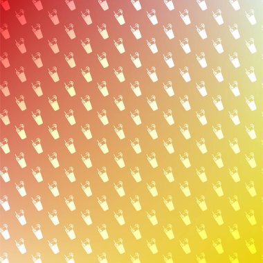 Gradient color background with summer pattern