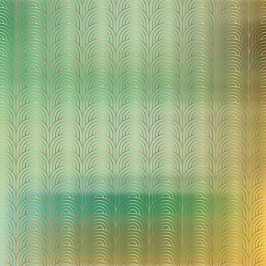 Gold line pattern gradient color background