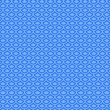 Mermaid scales pattern with pastel color