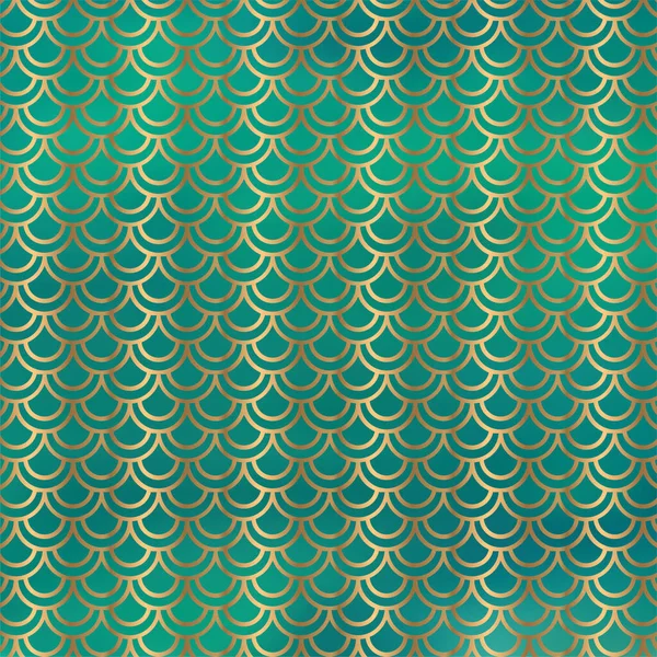 Mermaid scales gold pattern background