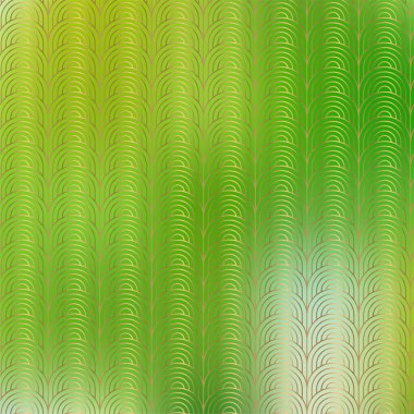 Çizgili ve çizgili soyut yeşil arkaplan