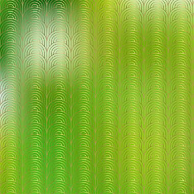 Çizgili ve çizgili soyut yeşil arkaplan