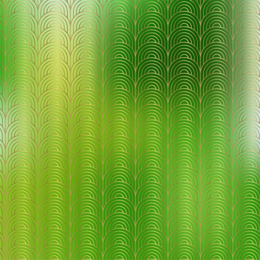 soyut çizgilerle yeşil ve sarı arkaplan
