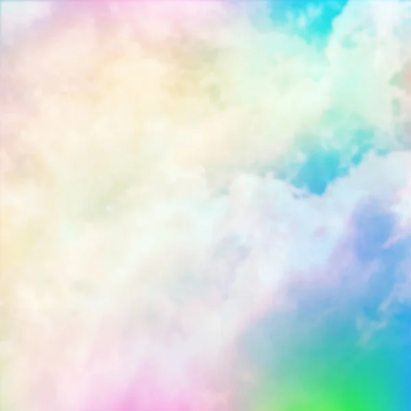 Nuvens Coloridas Abstratas Céu — Fotografia de Stock