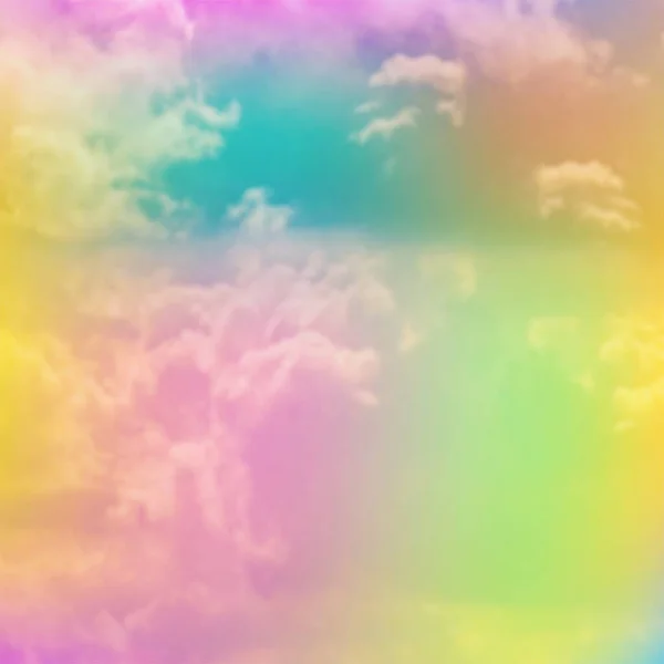 Gökyüzündeki Soyut Renkli Bulutlar — Stok fotoğraf