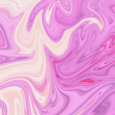 Yağlı boya çizgileri ve mermer rengi olan sıvı soyut arkaplan