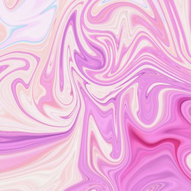 Yağlı boya çizgileri ve mermer rengi olan sıvı soyut arkaplan