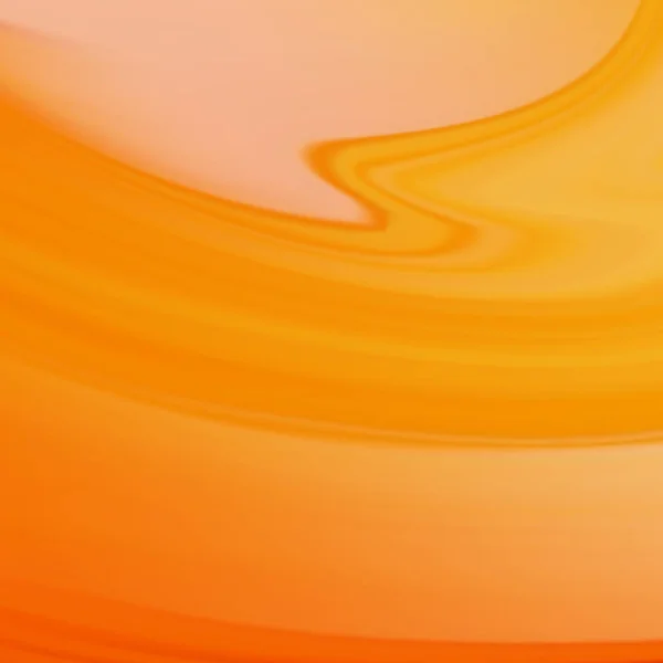 Abstrakcyjne Tło Ilustracja Pomarańczowy Płyn — Zdjęcie stockowe