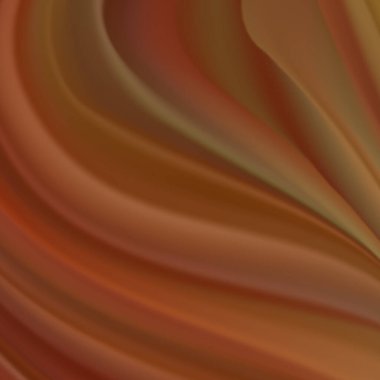 kıvrımlı çizgiler ve dalga hareketleriyle soyut kahverengi arkaplan