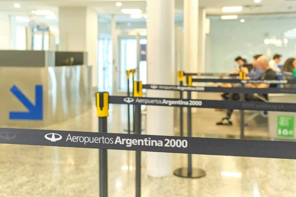 Buenos Aires Argentine Novembre 2022 Salle Attente Dans Aire Embarquement — Photo