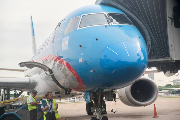 Μπουένος Άιρες Αργεντινή Νοεμβρίου 2022 Αεροπορική Αεροπορική Εταιρεία Latam Εμπορική — Φωτογραφία Αρχείου