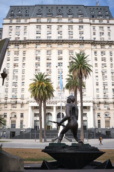 Marzo 2023 Buenos Aires Argentina Monumento Homenaje Los Soldados Veteranos — Foto de Stock