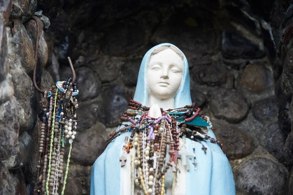 Nov 2023 Puente Nacional Santander Colombia Statue Virgin Located Outdoors — Stock Photo, Image