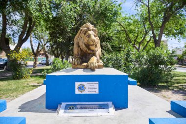 Neuquen, Arjantin; 19 Kasım 2023: Lions Club anıtı.