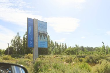 25 de Mayo, La Pampa, Arjantin; 20 Kasım 2023: Arjantin 'e gelen ziyaretçileri karşılama anlaşması.