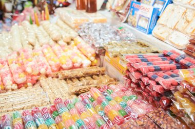 28 Kasım 2022, Paramo, Santander, Kolombiya: Bölgenin geleneksel tatlıları satışa sunuldu.