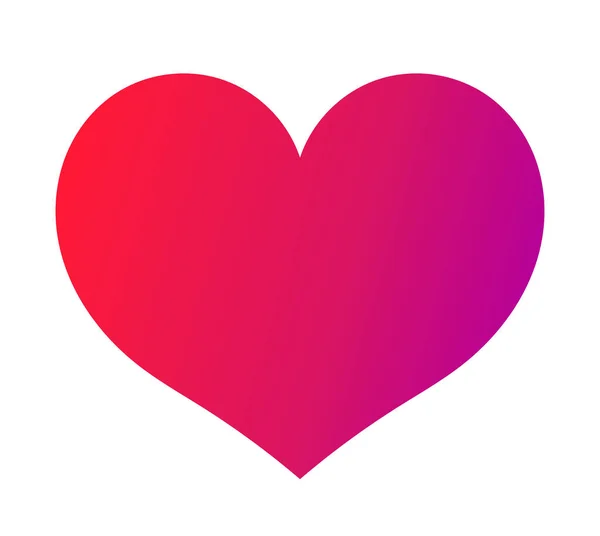 Σύμβολο Εικονίδιο Καρδιά Vector Εικονογράφηση — Διανυσματικό Αρχείο