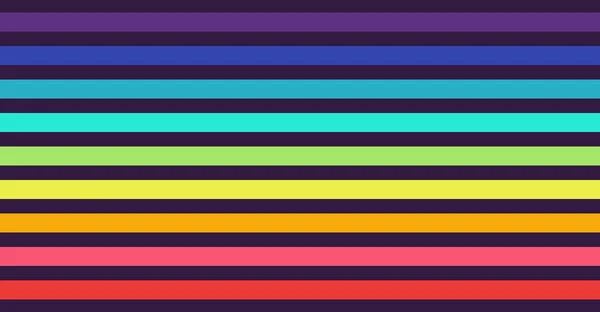 Bunte Regenbogen Spektrum Streifen Hintergrund Banner Design Vektorillustration — Stockvektor