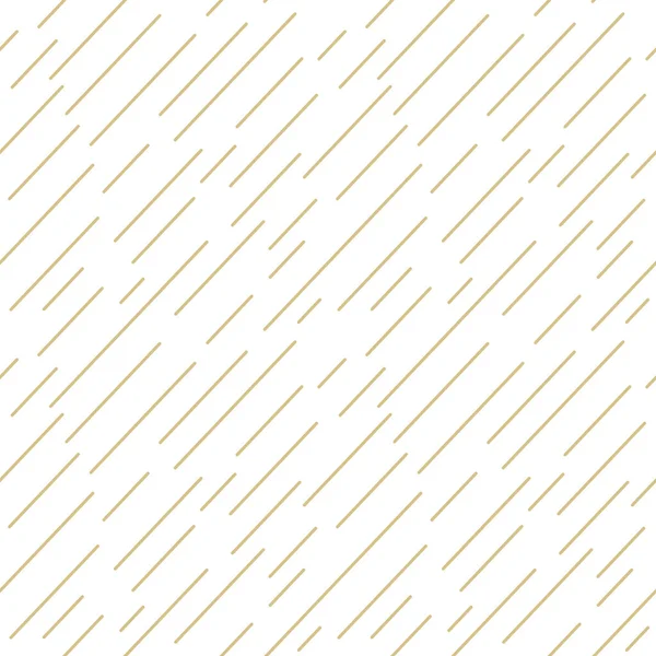 Abstrakte Linien Gold Nahtlose Muster Hintergrund Vektorillustration — Stockvektor