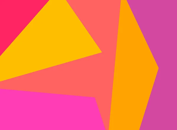 Géométrique Abstrait Fond Motif Coloré Illustration Vectorielle — Image vectorielle