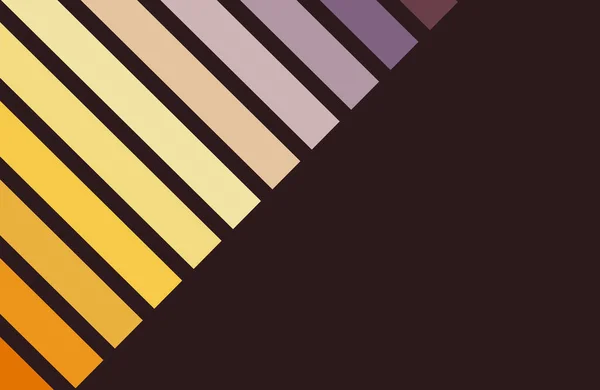 Vintage Farben Farbverlauf Streifen Hintergrund Banner Vektorillustration — Stockvektor